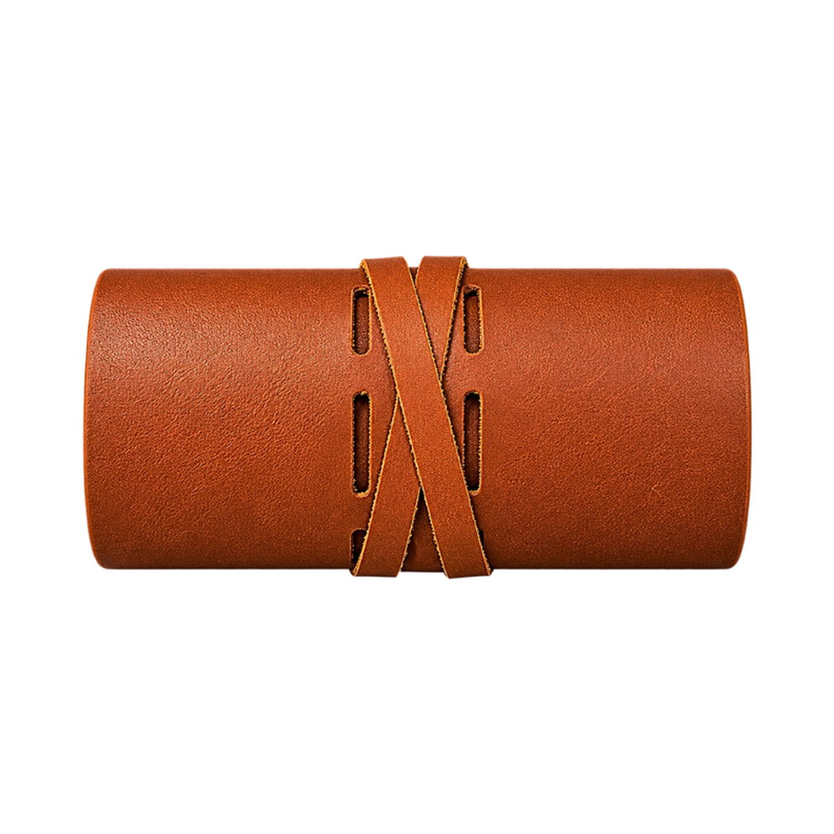 Northwind full-grain leather tech roll