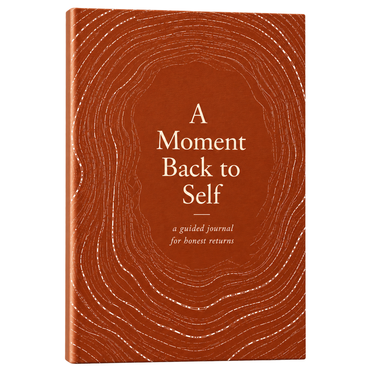 A Moment Back to Self guided pocket journal