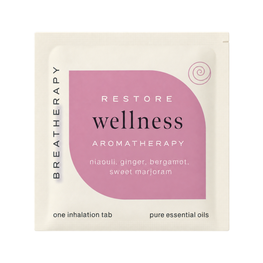 Breatherapy Restore Wellness aromatherapy inhalation patch