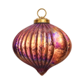 Vatican Homes patina marble glass ornament