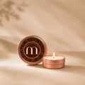Hand-poured 2 oz artisan candle for employee appreciation gifting