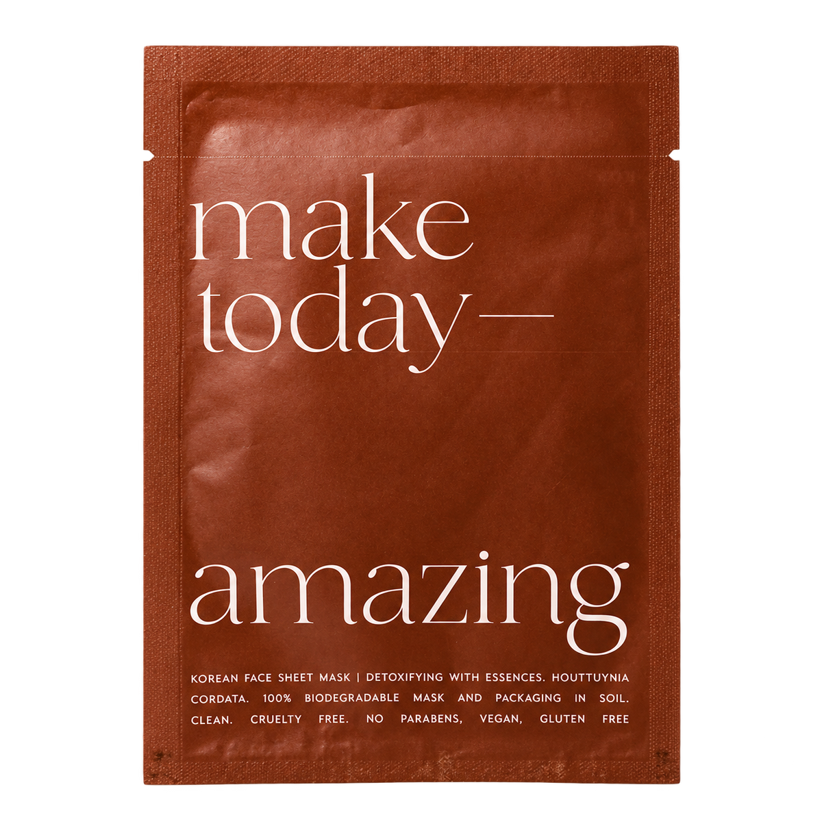 Lucky Owl Korean face sheet mask, Make Today Amazing